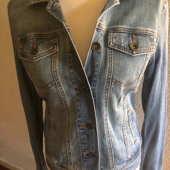 Merona denim jean jacket - Picture 7 of 9